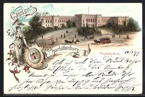 Lithographie Berlin-Charlottenburg, Das Polytechnikum