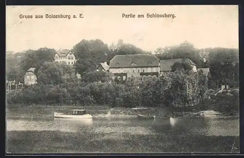 AK Boizenburg a. E., Partie am Schlossberg