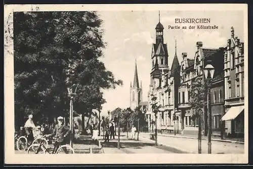 AK Euskirchen, Partie an der Kölnstrasse