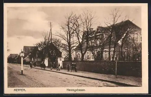 AK Meppen, Blick in die Herzogstrasse