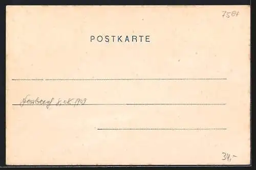 AK Forbach /Murgtal, Ansicht mit Kirche