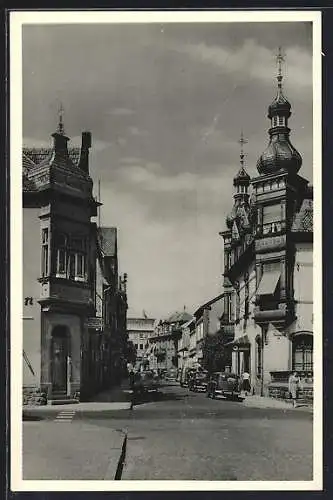 AK Grünstadt / Pfalz, Bahnhofstrasse