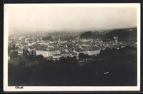 AK Celje, Ansicht vom Berghang aus