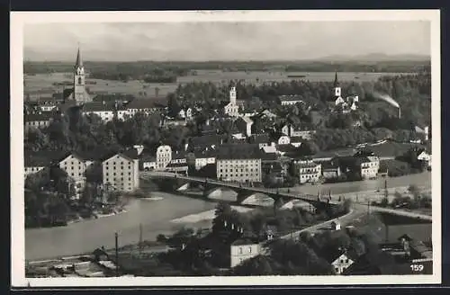 AK Kranj, Flusspartie mit Brücke