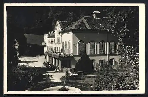 AK Dobrna, Hotel mit Garten