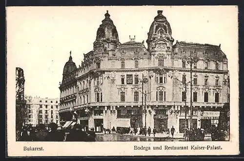 AK Bukarest, Bodega und Restaurant Kaiser-Palast