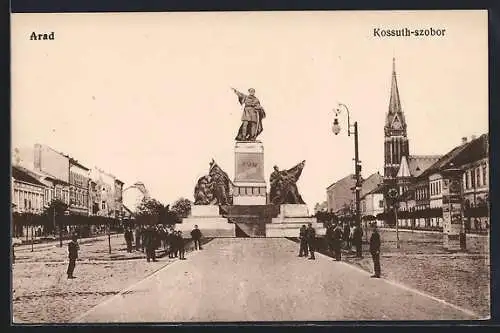 AK Arad, Kossuth-szobor