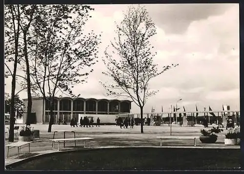 AK Erfurt, I. Internationale Gartenbauausstellung 1961