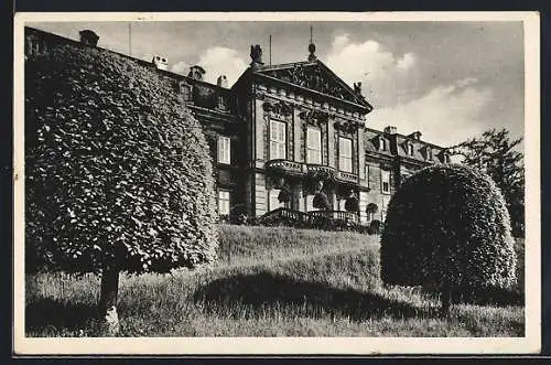 AK Burgscheidungen /Unstrut, Partie am Schloss