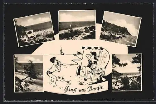 AK Bansin, Ansichten von Strand und Dünen