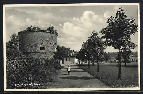 AK Erfurt, Partie an der Cyriaksburg