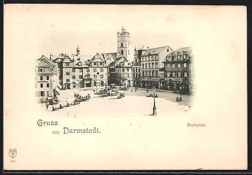 AK Darmstadt, Marktplatz