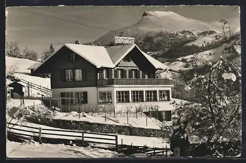 AK Adelboden, Das Kinderheim Sonnhalde