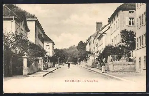 AK Les Brenets, La Grand Rue