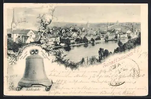 AK Schaffhausen, Panorama, Schillerglocke