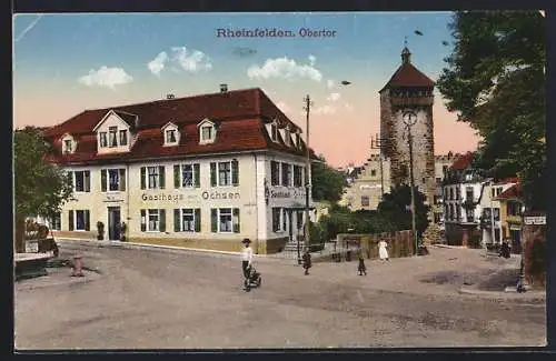 AK Rheinfelden, Gasthaus Ochsen am Obertor