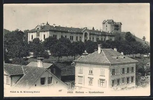 AK Herisau, Blick auf das Krankenhaus