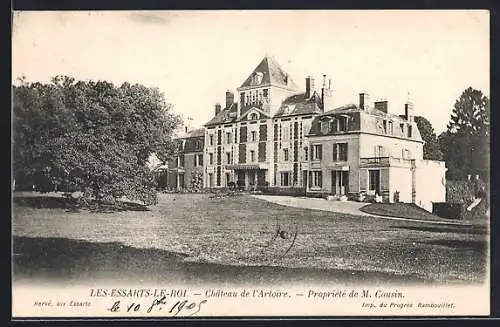 AK Les-Essart-le-Roi, Chateau de l`Artoire