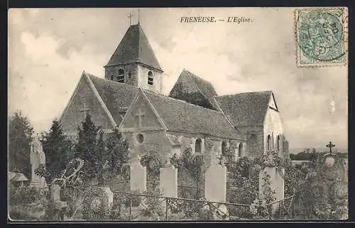 AK Freneuse, l`eglise