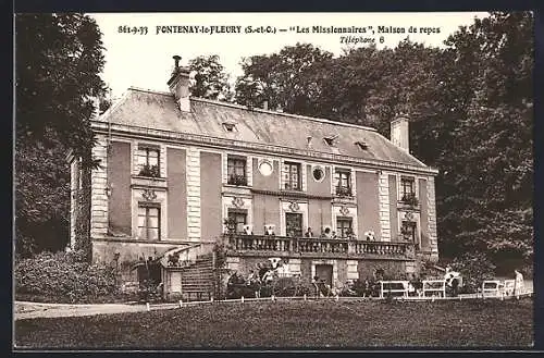 AK Fontenay-le-Fleury /S.-et-O., Les Missionnaires, Maison de repos