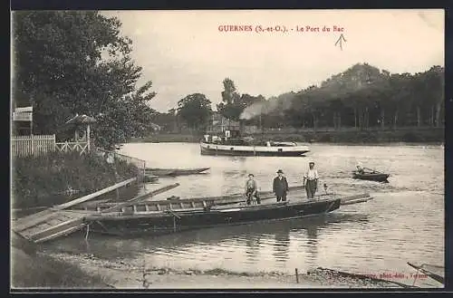 AK Guernes, Le port du bac