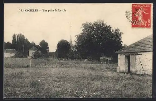 AK Garanciéres, vue prise du lavoir