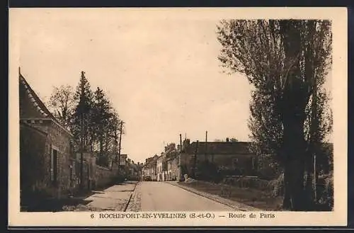 AK Rochefort-en-Yvelines, Route de Paris