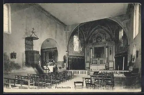 AK Porcheville, L`Intérieur de l`Eglise