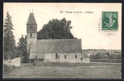 AK Poigny /S.-et-O., L`Église