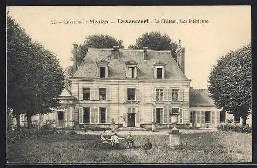 AK Tessancourt, Le Château, Face intérieure