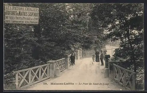 AK Maisons-Laffitte, Le Pont du Saut-de-Loup