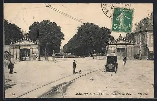 AK Maisons-Laffitte, L`Entrée du Parc