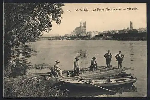 AK Mantes, Le Bac de l`Ile Laumône