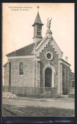 AK Porchefontaine-Versailles, Chapelle St-Michel