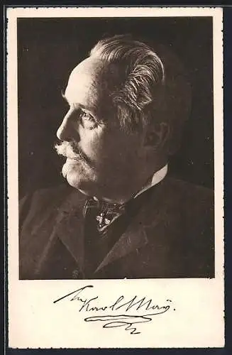 AK Portrait von Karl May, Schriftsteller