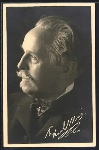 AK Portrait Karl May seitlich