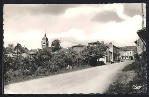 AK Isches /Vosges, Route d`Ainvelle