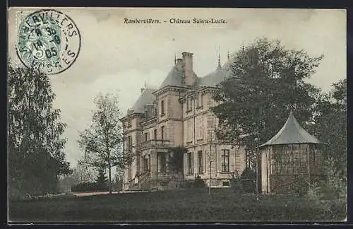 AK Rambersvillers, château Saint-Lucie