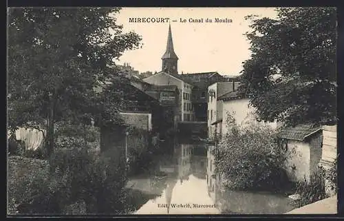 AK Mirecourt, Le Canal du Moulin