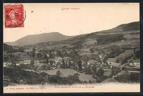 AK Lusse /Vosges, Vue Générale prise de la Parriée