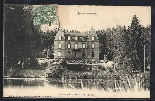 AK Lusse /Vosges, Le Chateau de M. de Lesseu