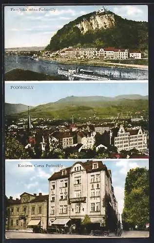 AK Podmokly, Pastýrska stena, Panorama, Kavárna Corso Podmokly