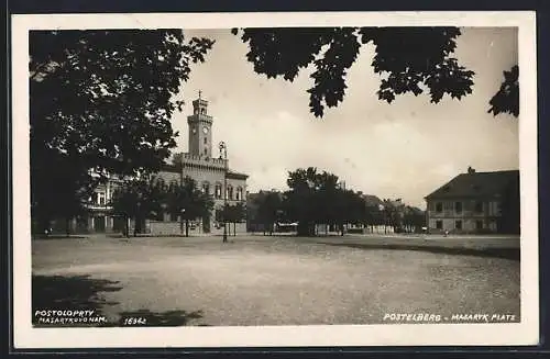 AK Postelberg, Masaryk Platz