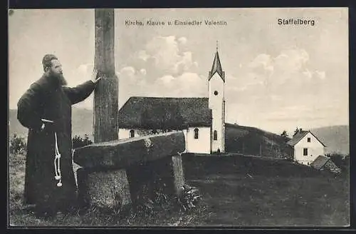 AK Staffelberg, Kirche, Klause u. Einsiedler Valentin