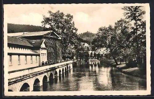 AK Bad Kissingen, Uferpartie