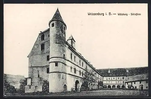 AK Weissenburg i. B., Wülzburg, Schlossbau