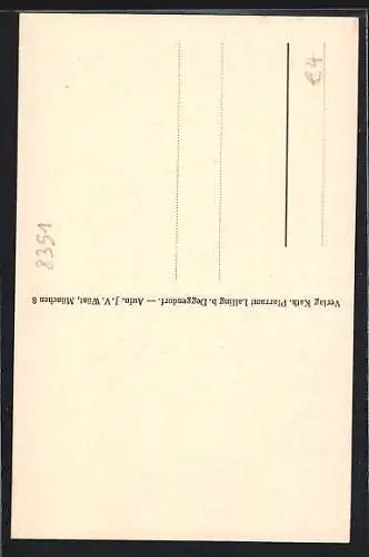 AK Lalling, Pfarrkirche, Hochaltar