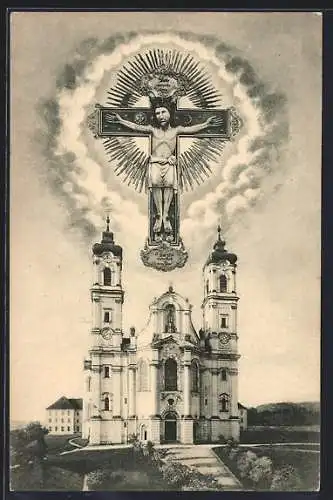 AK Ottobeuren, Byzantinisches Christusbild in der Klosterkirche