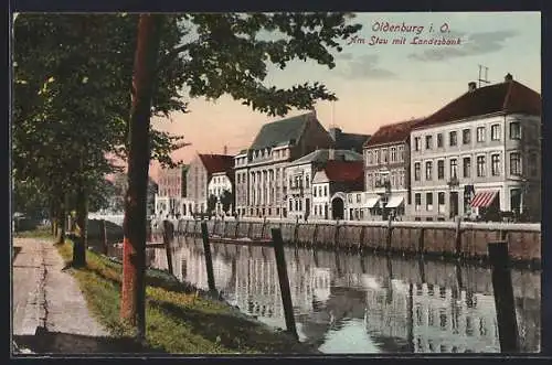 AK Oldenburg i. O., Am Stau mit Landesbank