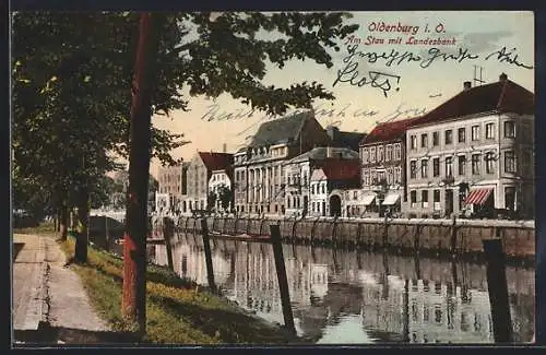 AK Oldenburg i. O., Am Stau mit Landesbank